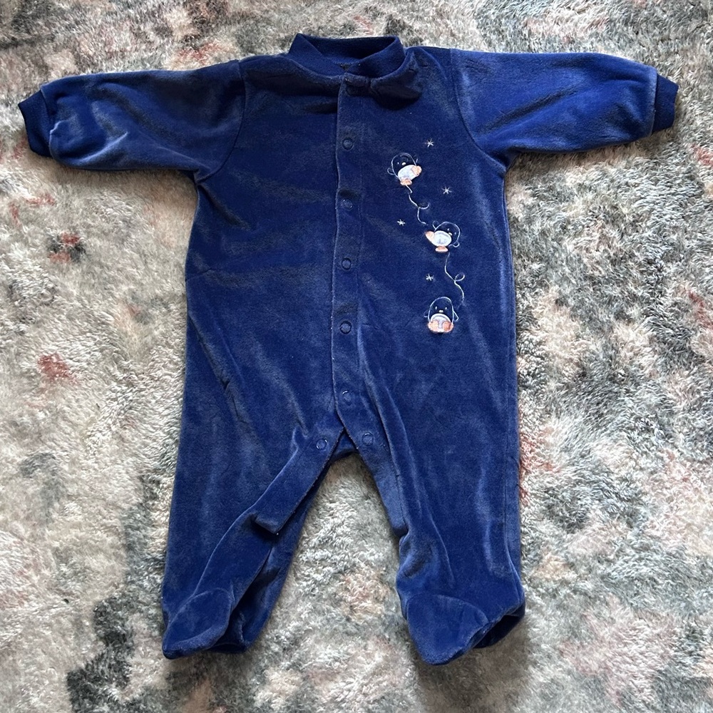 Penguin fleece sleeper